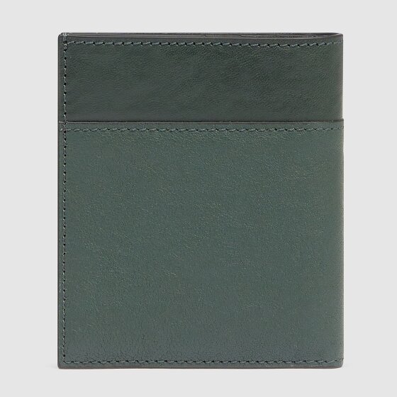 Piquadro Black Square Kredietkaart etui RFID-bescherming Leer 9 cm