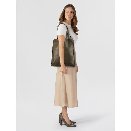 Harbour 2nd Elbe 1 Shopper Tas Leer 29 cm