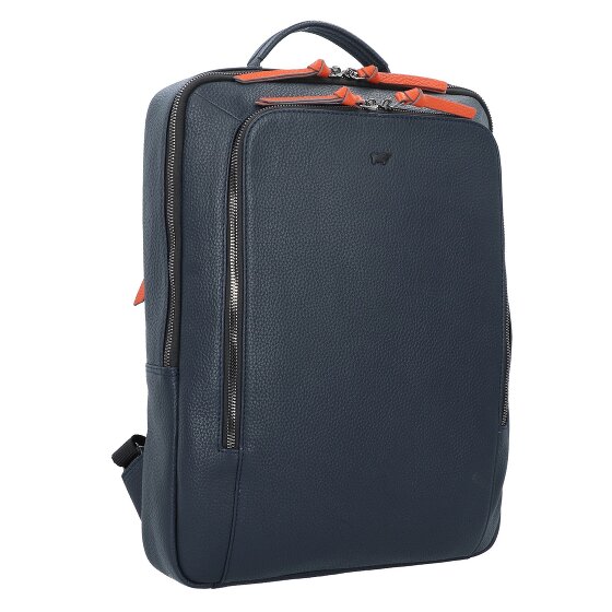 Braun Büffel Novara Zakelijke rugzak Leer 43 cm Laptop compartiment