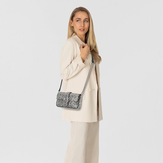 PINKO Love One Mini tas Schoudertas Leer 18 cm
