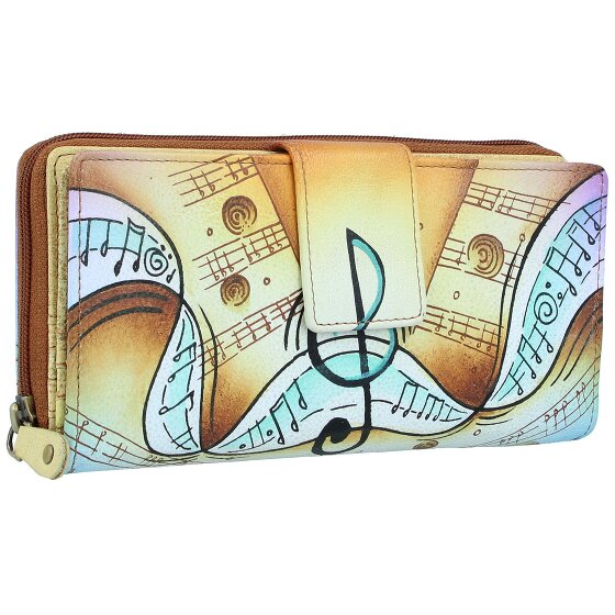 Greenland Nature Art+Craft Portemonnee RFID Leer 20 cm