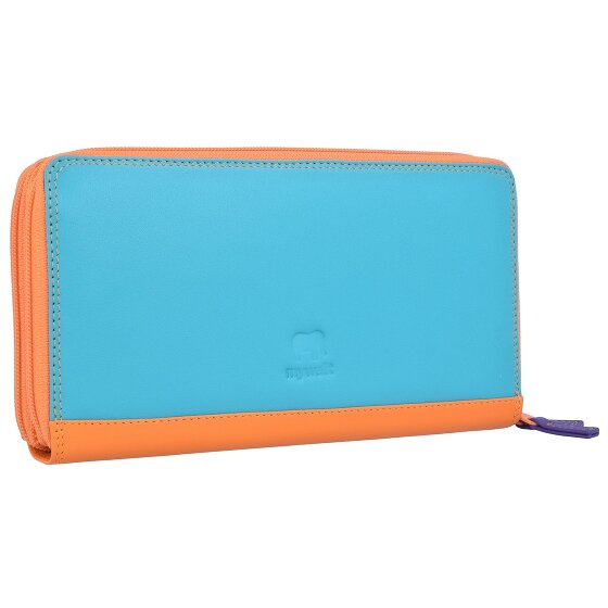 Mywalit Medium Tri-fold Portemonnee I Leer 14 cm