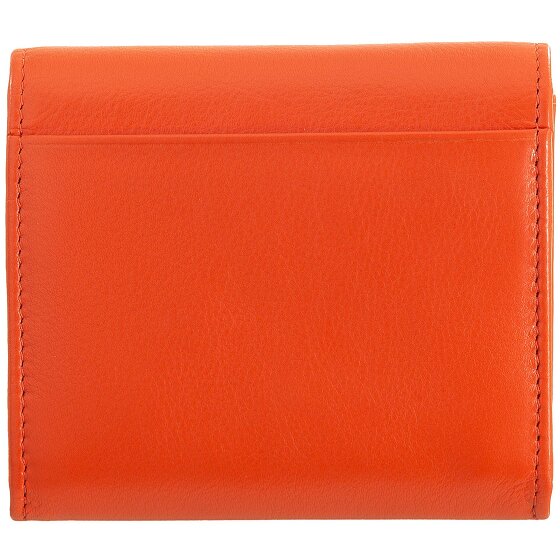DuDu Colorful Malaga Portemonnee RFID-bescherming Leer 8.5 cm