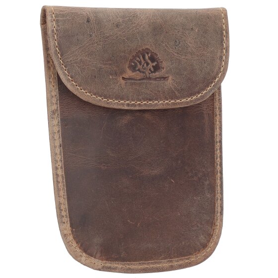 Greenburry Vintage Sleutel portemonnee Leer 9 cm