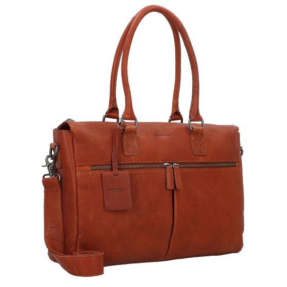 Burkely Antieke Avery Schoudertas Leer 37 cm Laptopcompartiment