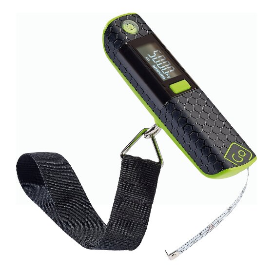 Go Travel Elektrische + elektronische apparatuur Draagbare weegschaal 12 cm met meetlint en waterpas