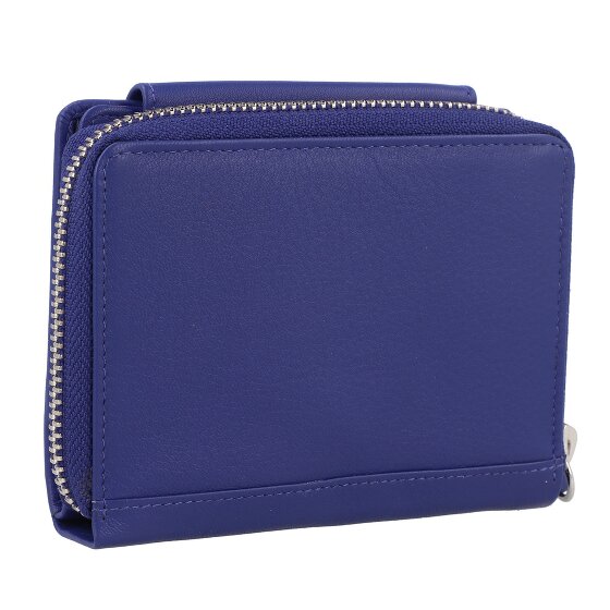 Braun Büffel Joy Portemonnee RFID-bescherming Leer 12 cm