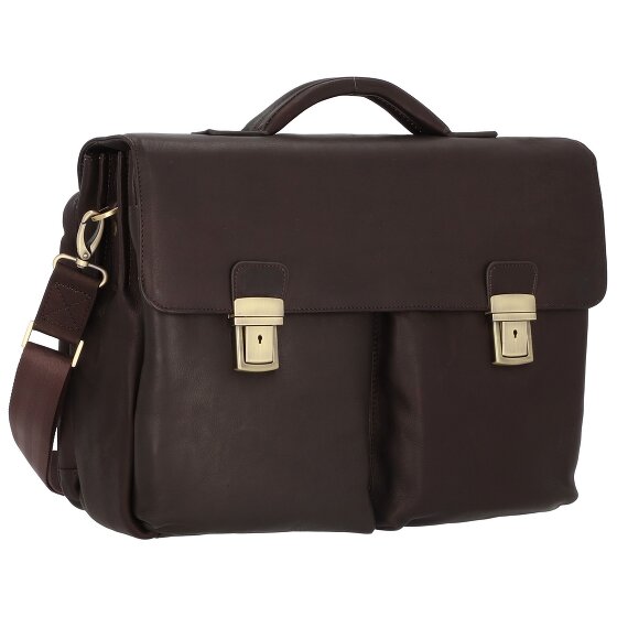 Dermata Aktetas leer 43 cm laptopvak