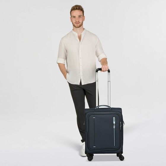 American Tourister Cloudrider 4 wielen Cabinewagen S 55 cm met uitbreidingsplooi