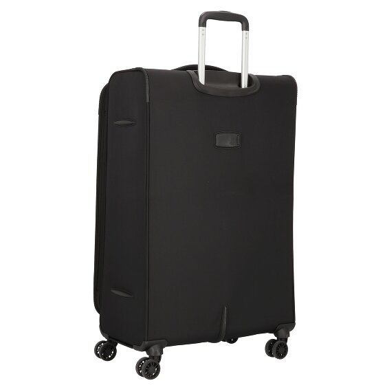 d&n Travel Line 9504 4 wielen Trolley L 76 cm met uitbreidingsplooi