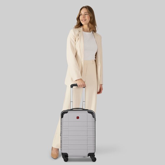 Wenger Amplar Evo 4 wielen Cabinewagen S 53 cm met uitbreidingsplooi