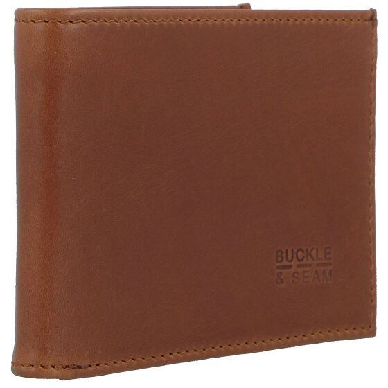 Buckle & Seam Rekeningportefeuille Leer 11,5 cm