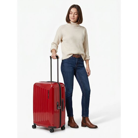 Samsonite Nuon 4 wielen Trolley 69 cm met uitbreidingsplooi
