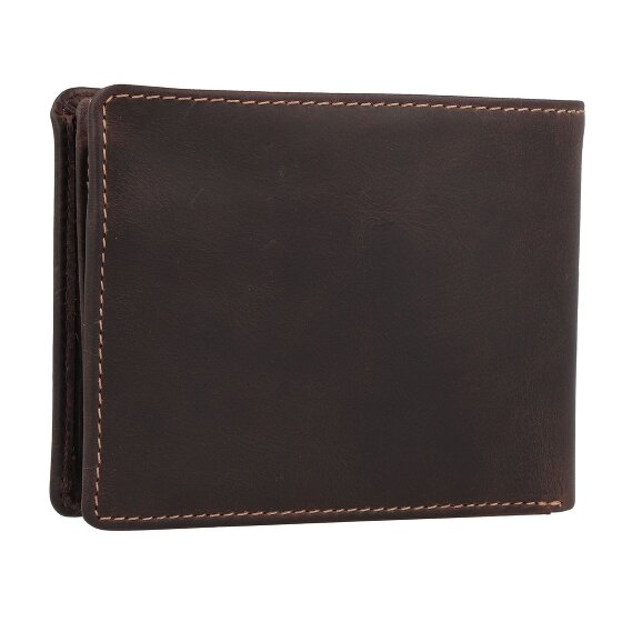 Greenburry Tornado Portemonnee RFID-bescherming Leer 13 cm