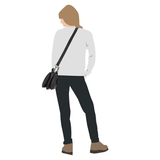 Harbour 2nd Anchor Love Evita Schoudertas Leer 21 cm