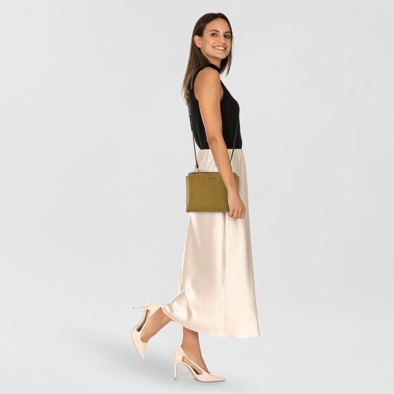 Coccinelle Arlettis handtas leer 19 cm