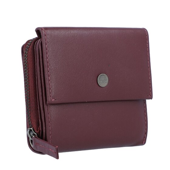 Greenburry Sponsachtig portefeuille leer 10,5 cm