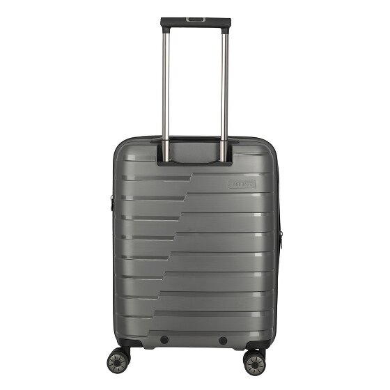 Travelite Air Base 4 wielen Cabinewagen 55 cm met uitbreidingsplooi