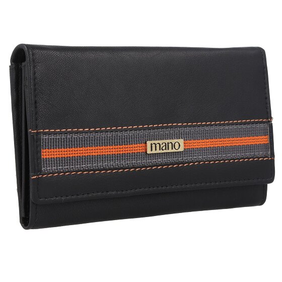 mano Don Leonardo Portemonnee RFID Leer 16 cm