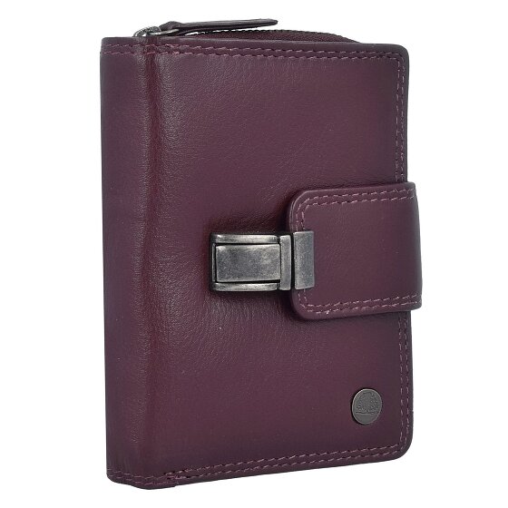 Greenburry Sponsachtig portefeuille leer 9 cm