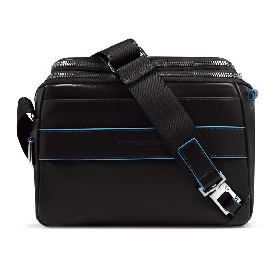 Piquadro Blue Square Schoudertas Leer 27 cm