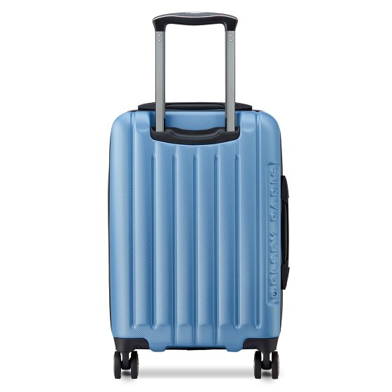 Delsey Paris Longitude 4 wielen Cabinewagen 55 cm met uitbreidingsplooi