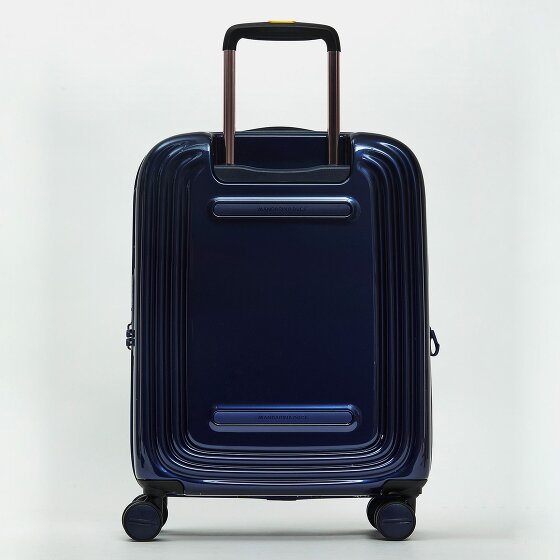 Mandarina Duck Logoduck + Metal 4 wielen Trolley S 55 cm met uitbreidingsplooi