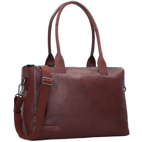 Plevier Rock Beryl Schoudertas Leer 40.5 cm Laptop compartiment