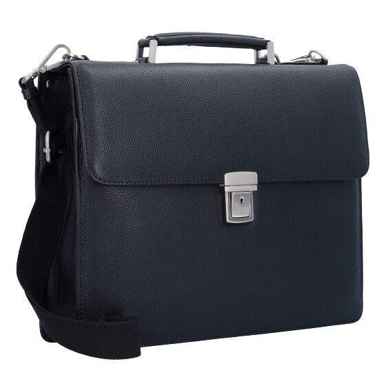 Leonhard Heyden Berlin Aktetas Leer 38 cm Laptopvak