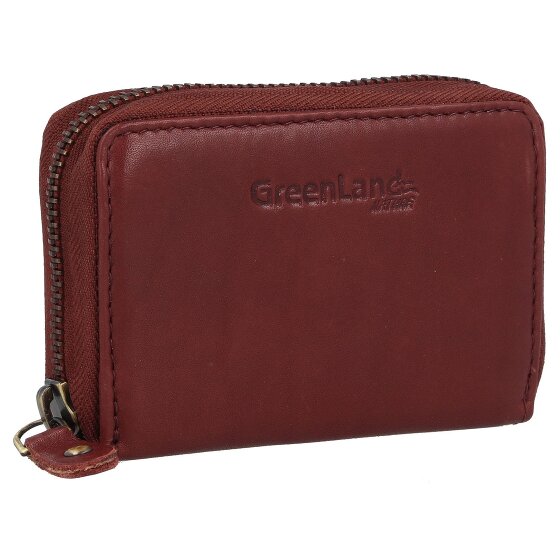 Greenland Nature Creditcard etui RFID Leer 10,5 cm Greenland Nature Creditcard etui RFID Leer 10,5 cm