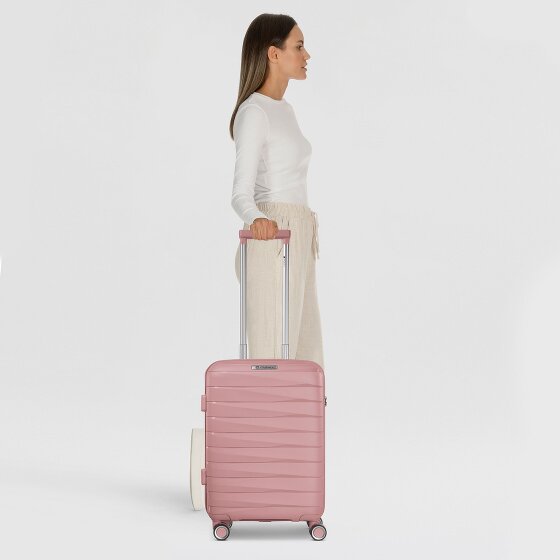 Franky London 4 wielen Cabinewagen S 55 cm met uitbreidingsplooi