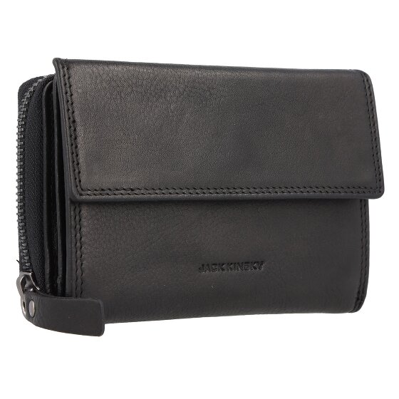 Jack Kinsky Montreal Portemonnee RFID-bescherming Leer 13.5 cm