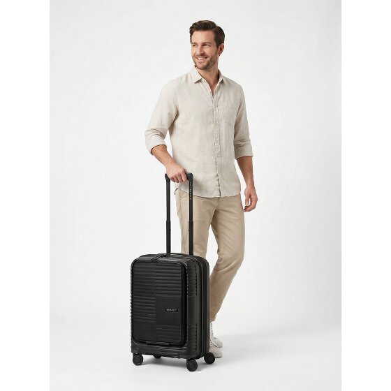 Redolz Essentials 17 2.0 4 wielen Cabinewagen 55 cm Laptopvak met uitbreidingsplooi