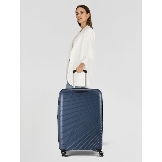 Benzi 5808 4 wielen Trolley 74 cm met uitbreidingsplooi