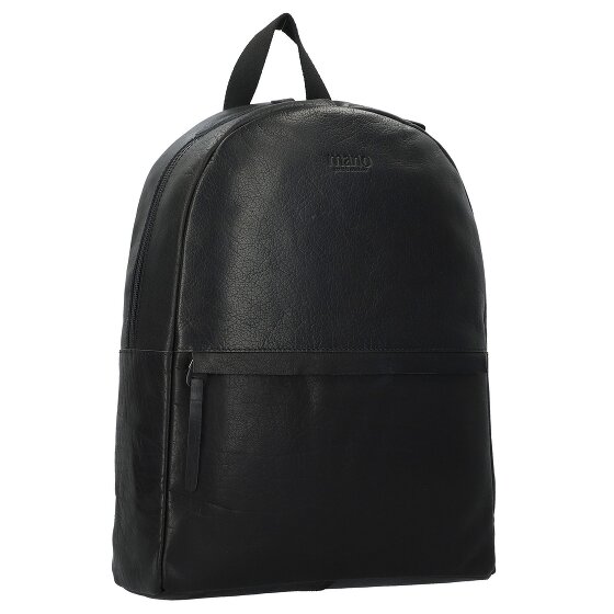 mano Don Paolo leren rugzak 41 cm laptopvak
