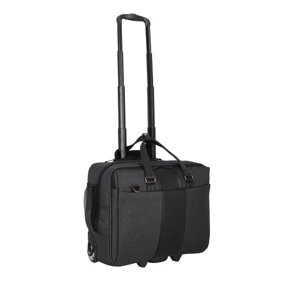 Dermata 2 wielen Bedrijfswagen 46 cm Laptop compartiment