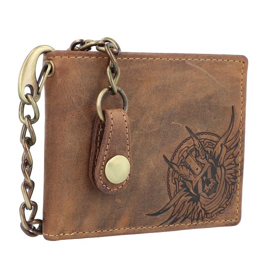 Greenburry Vintage Portemonnee RFID Leer 12 cm