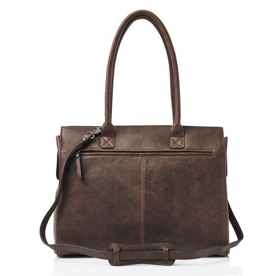 Castelijn & Beerens Carisma Schoudertas RFID Leer 38 cm Laptopcompartiment