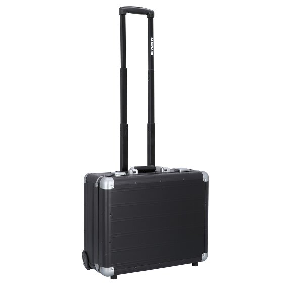 Alumaxx Zakelijke trolley met 2 wielen, Aluminium, laptopvak 37 cm