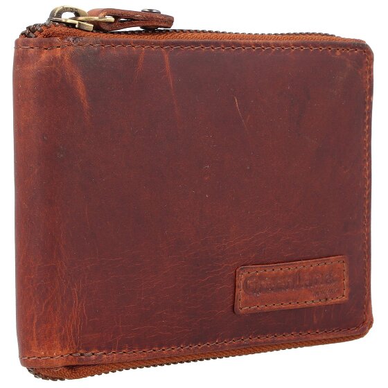 Greenland Nature Soft & Safe Portemonnee RFID Leer 12 cm