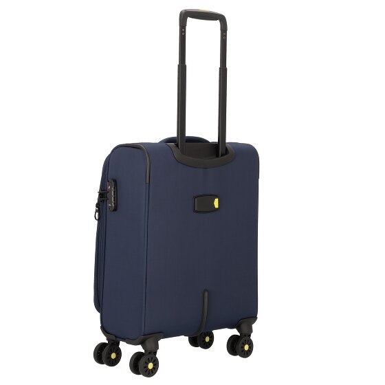 d&n Travel Line 9704 4 wielen Cabinewagen S 55 cm met uitbreidingsplooi