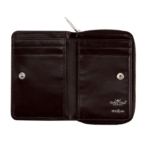 Golden Head Capri Portemonnee RFID-bescherming Leer 8 cm