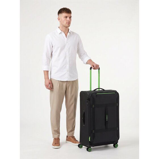 Roncato Norway 4 wielen Trolley 77 cm met uitbreidingsplooi