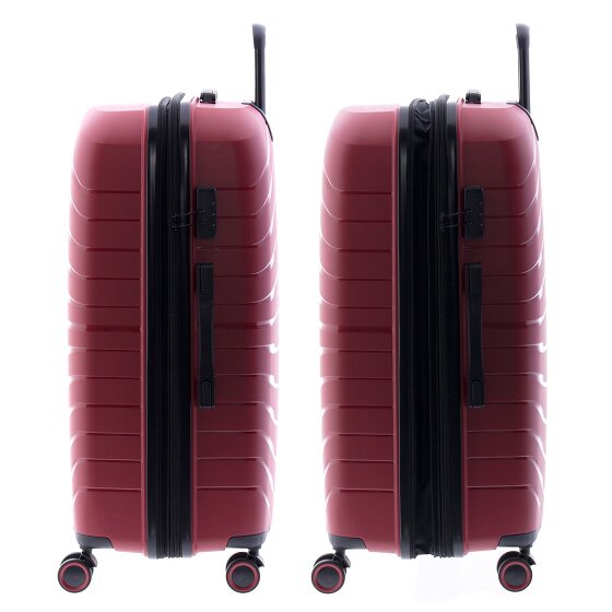 Gladiator 3400 4 wielen Trolley 76 cm met uitbreidingsplooi