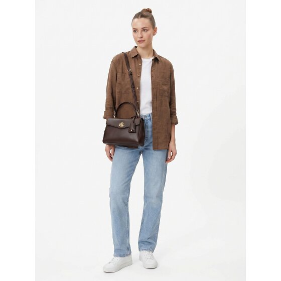 Lauren Ralph Lauren Farrah Schoudertas Leder 23 cm