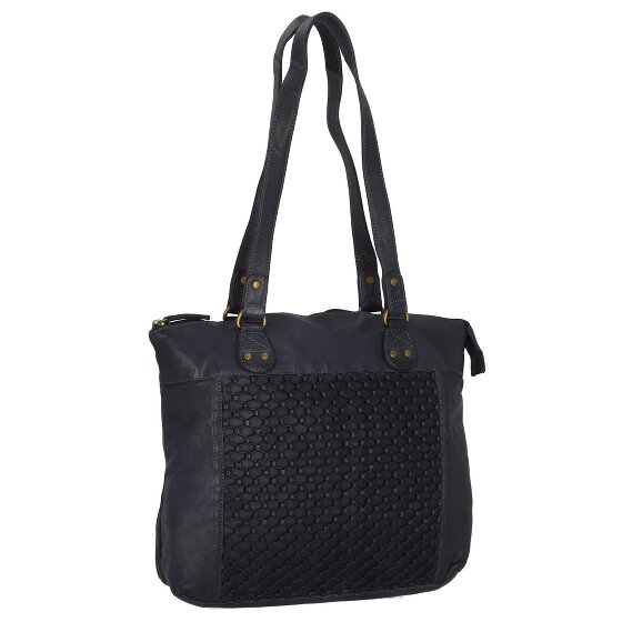 Greenland Nature Femi & Nine Leren Schoudertas 35 cm