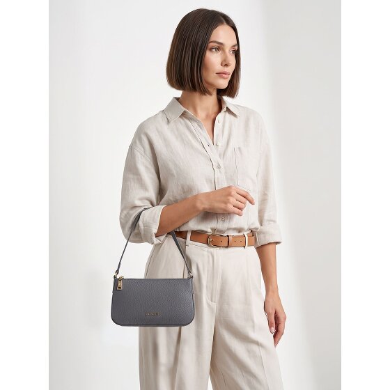Lazarotti Bologna leeren pochette schoudertas 22 cm