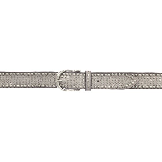 b.belt Riva Studded Belt Leer
