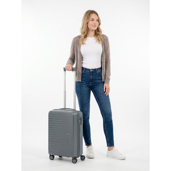 Travelite Pacific 4 wielen Cabinewagen S 55 cm