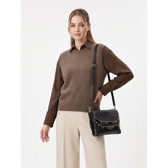 Patrizia Pepe Radical Boho Schoudertas Leder 35 cm